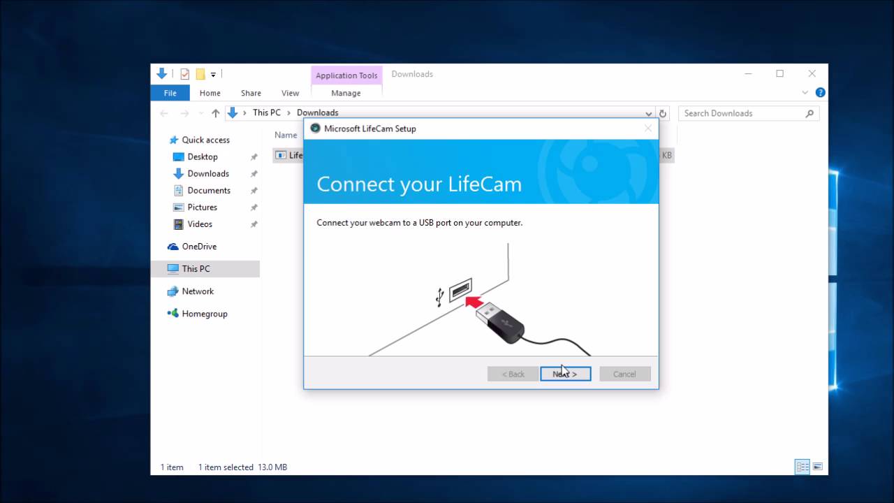 microsoft webcam driver windows 10